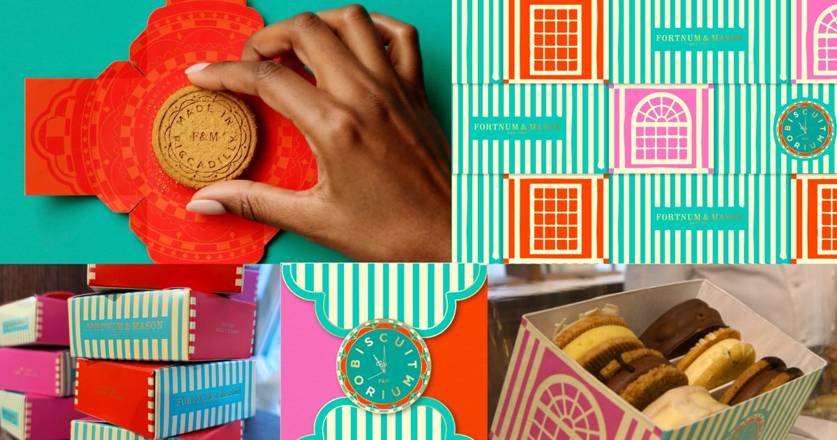 Fortnum & Mason, The Biscuitorium: The Biscuitorium packaging range