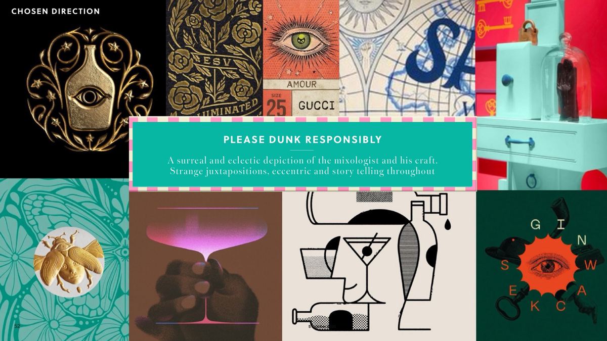Fortnum & Mason, Biscuits for Drinks: The chosen direction: Please Dunk Responsibly