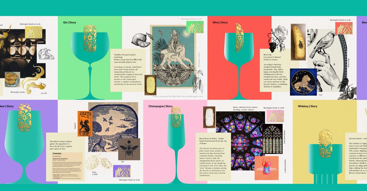 Fortnum & Mason, Biscuits for Drinks: Each pack tells its own story