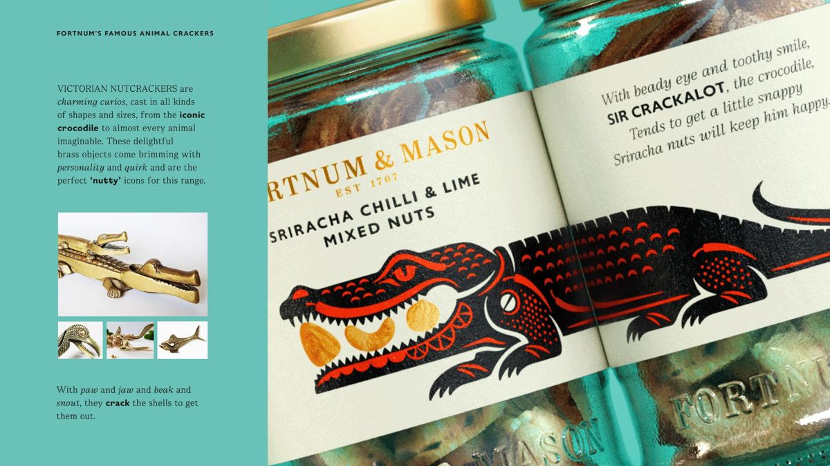 Fortnum & Mason, Fortnum's Famous Animal Crackers: The insight: Victorian brass nutcrackers