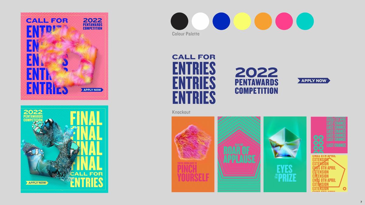 Pentawards, Pentawards 2022: 5 Senses of Design: The call for entries campaign