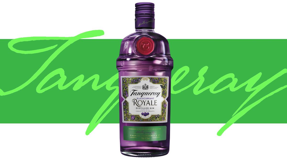 Diageo, Tanqueray Blackcurrant Royale: Hero bottle: Tanqueray Blackcurrant Royale