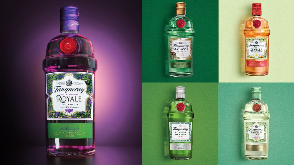 Diageo, Tanqueray Blackcurrant Royale: Within the Tanqueray flavour family
